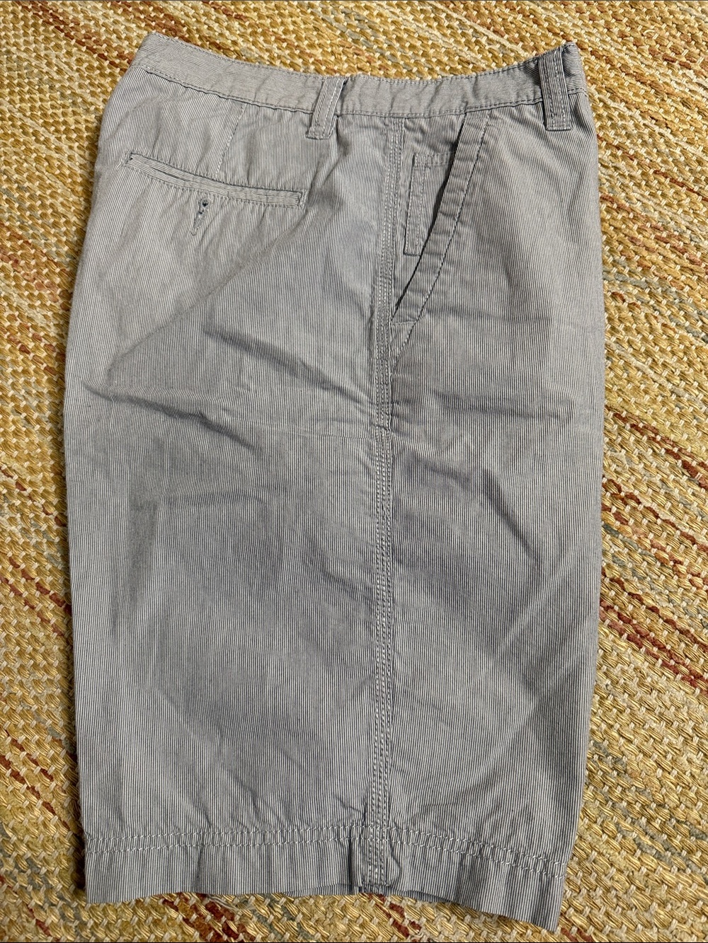 Men's Gray Casual Cotton Blend Shorts